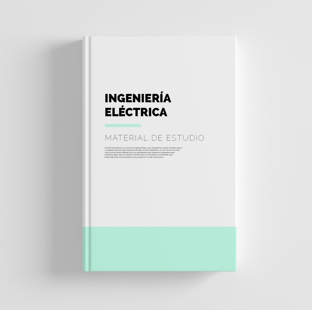 Libro ilustrativo del curso de ingeniería electrica para licenciatura