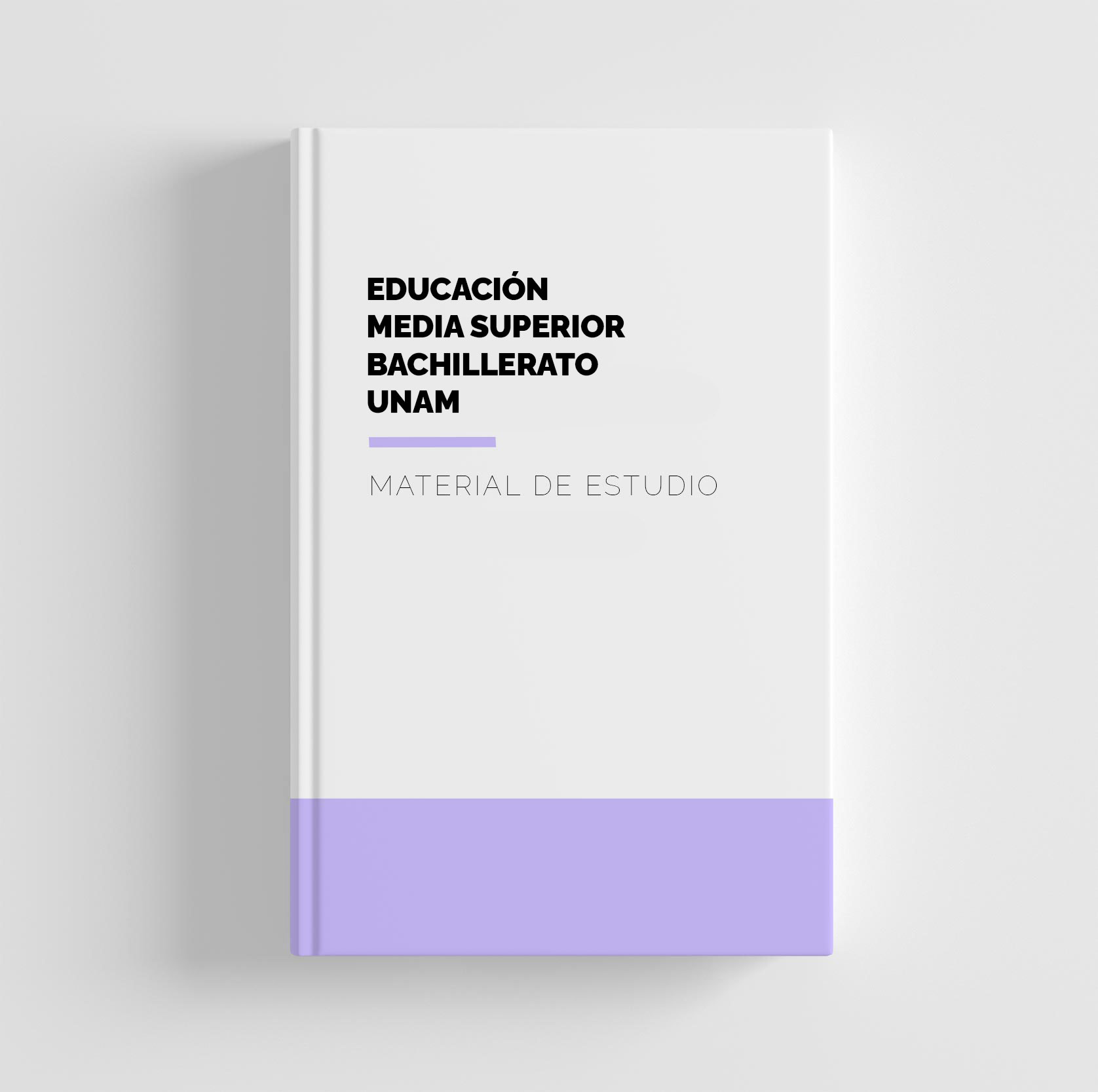 Libro blanco digital con colores blancos y lilas